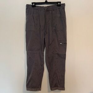 C&C California Women's Gray Cargo/Jogger Pants